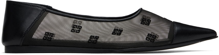 Облекло Givenchy Givenchy 4G Mesh Ballerina Flats Черно | BE500TE28T001, 0
