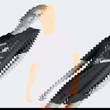 Тениска adidas Performance Running Adizero City Series Graphic Tee Черно | IW5187, 0
