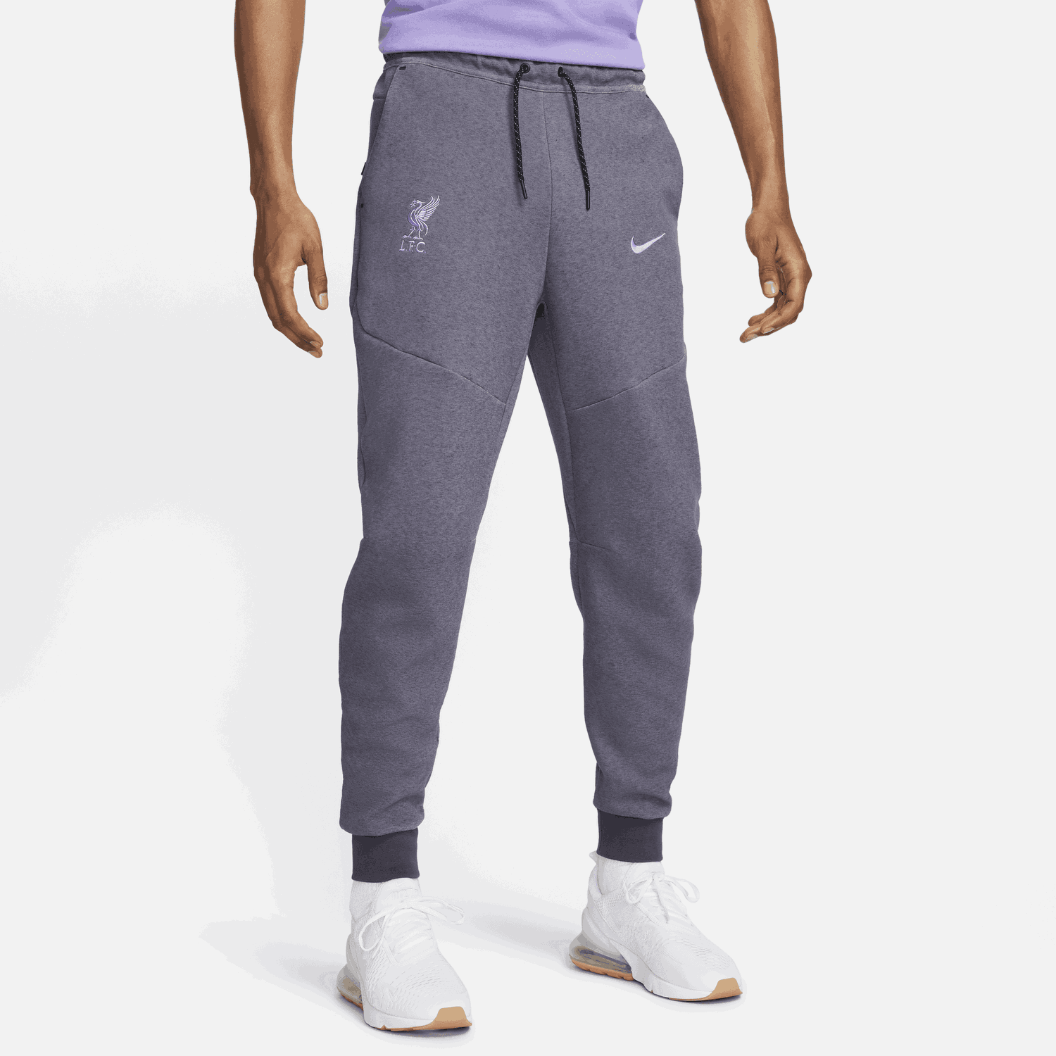 Панталони Nike Liverpool FC Tech Fleece Сиво | FQ8021-015, 0