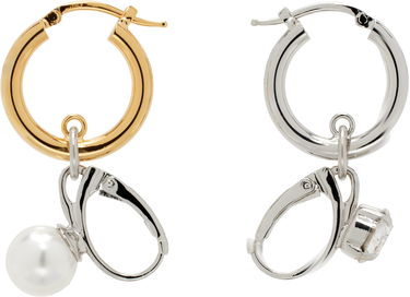 Обеци Maison Margiela MM6 Maison Margiela Hoop Earrings with Charms Многоцветен | SM7VG0083 P7352, 0