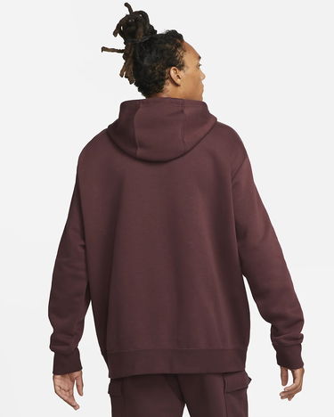 Суитчър Nike Repeat Pullover Fleece Hoodie Червено | DX2028-652, 3