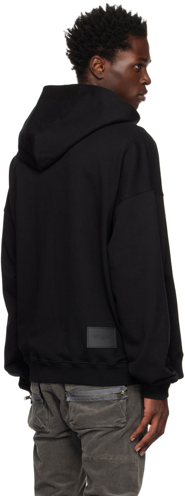 Суитчър We11done We11done Speed Logo Hoodie Черно | WD-TH3-22-776-U-BK, 2