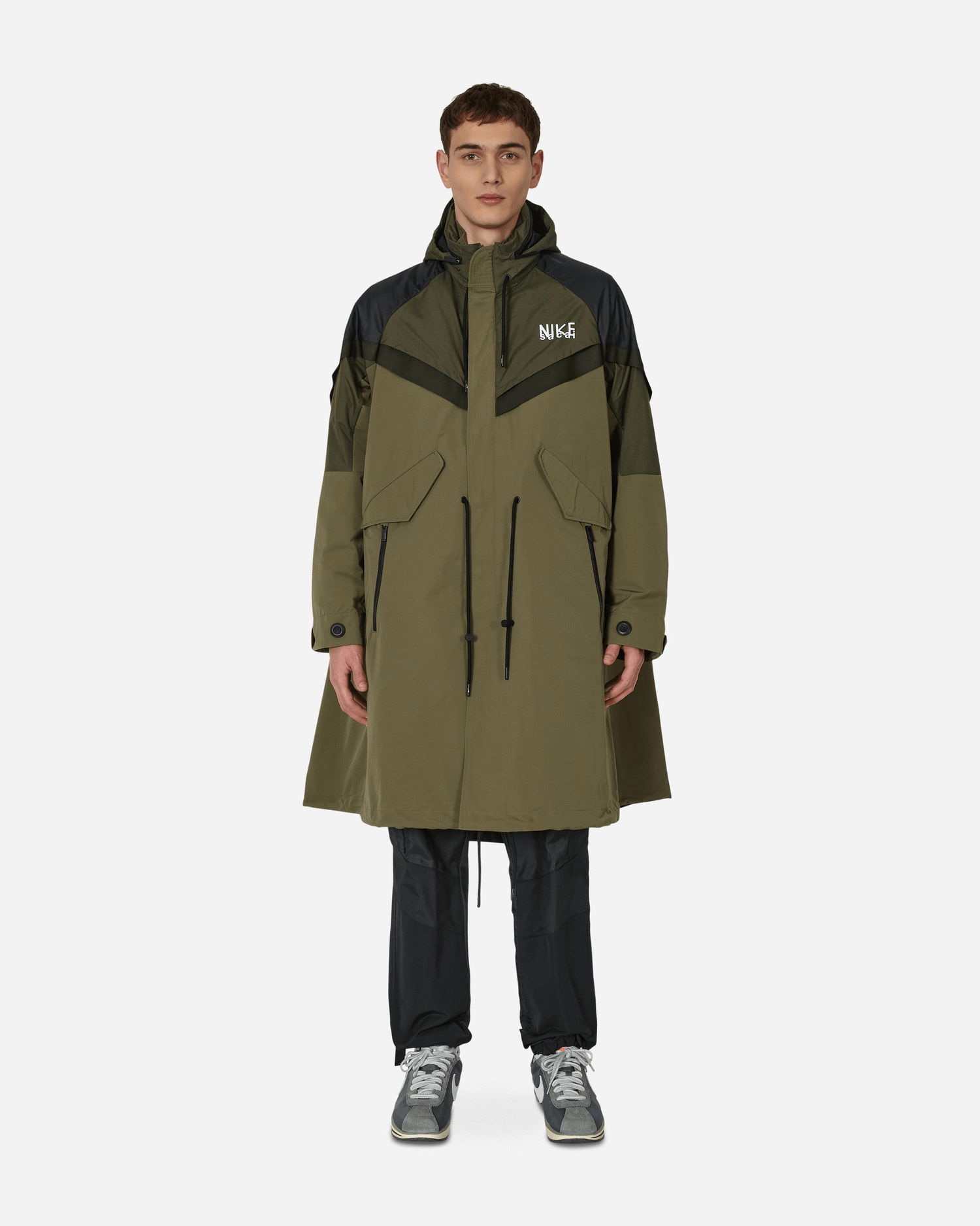 Тренчкот Nike Sacai x Trench Jacket Зелено | DQ9027-222, 0