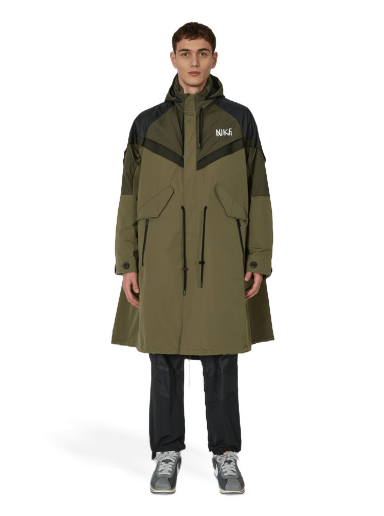 Тренчкот Nike Sacai x Trench Jacket Зелено | DQ9027-222