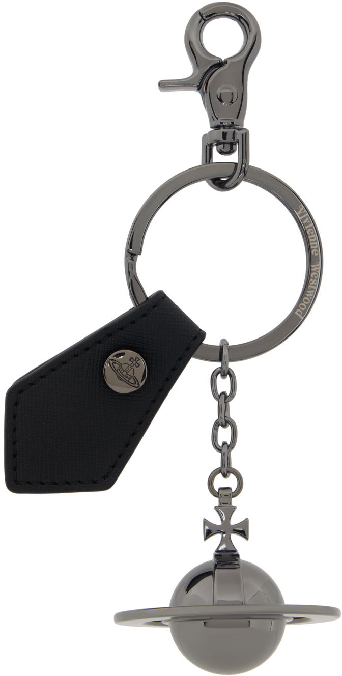 Ключодържатели Vivienne Westwood Vivienne Westwood Gunmetal 3D Orb Keychain Металик | 8203011NU-OM0014-, 0
