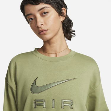 Суитчър Nike Air Fleece Crew Sweatshirt Зелено | DQ6567-334, 3