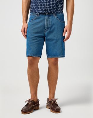 Къси панталони Wrangler Wrangler Frontier Denim Shorts Синьо | 112362493:40, 1