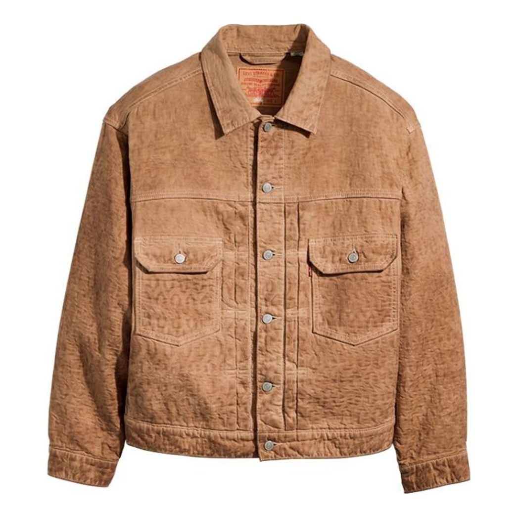 Яке Stüssy Stussy x Levi's Dyed Jacquard Jacket Кафяво | A5216-0001, 0