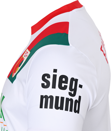 Фланелка Mizuno FC Augsburg Home Jersey 2025/26 Бяло | p2gacx10-01, 3
