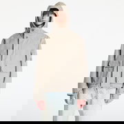 Twill Hooded Short Jacket Fungi Grey