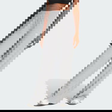 Панталони adidas Performance Wide Leg Ribbed Pants Сиво | JD1498, 1