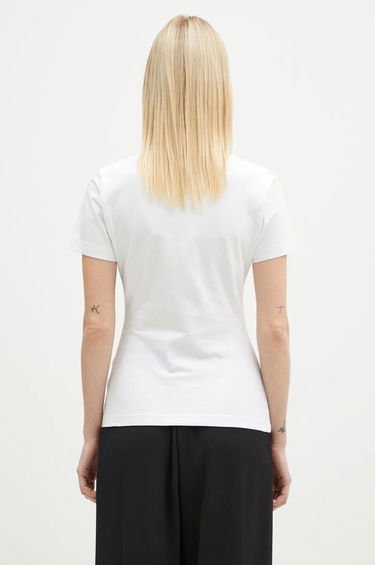 Тениска VETEMENTS VETEMENTS Fitted T-Shirt Бяло | WA66TR630W, 2