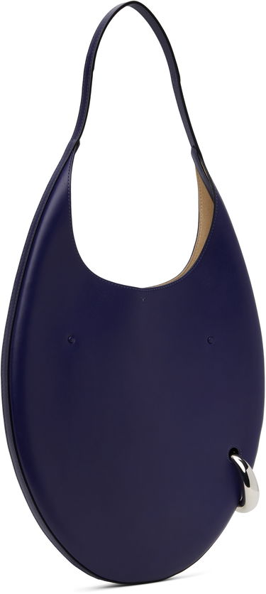 Дамска чанта Tory Burch Tory Burch Pierced Shoulder Bag Тъмно синьо | 173350-400, 2