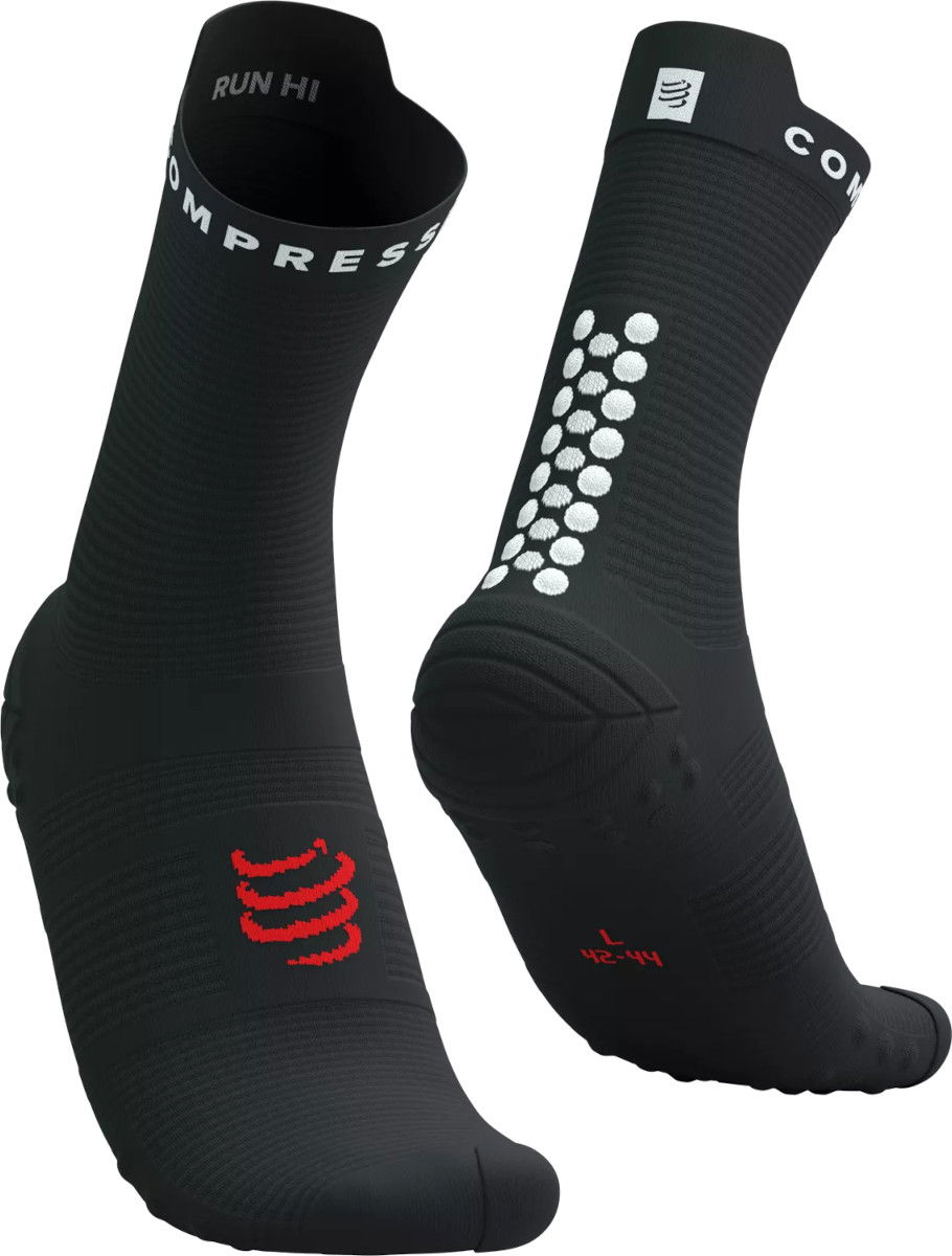 Чорапи Compressport Pro Racing Socks v4.0 Run High Socks Черно | xu00046b9027, 0