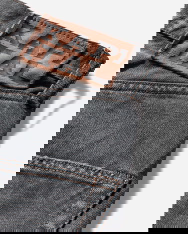 Къси панталони KAPITAL 14oz Denim 5P Shorts with Bone Applique Сиво | EK-1449SPA PRO, 4