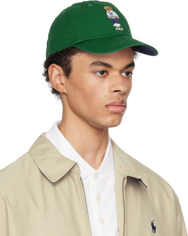 Шапка с козирка Polo by Ralph Lauren Polo Ralph Lauren Twill Polo Bear Ball Cap Зелено | 710963778001, 1
