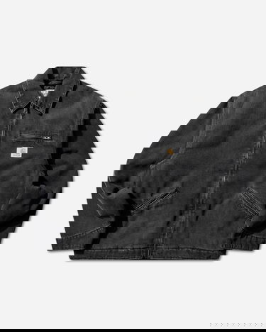 Яке Carhartt WIP WIP OG Detroit Canvas Zip Jacket Черно | I036259.89B7, 1