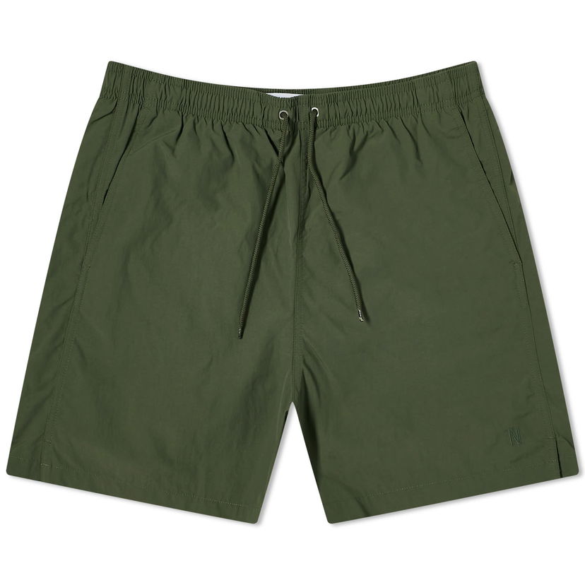 Къси панталони NORSE PROJECTS Hauge Swim Shorts Зелено | N35-0606-8022