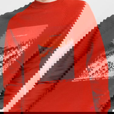 Суитчър Caterpillar Heritage Roundneck Червено | 2910511 red, 2