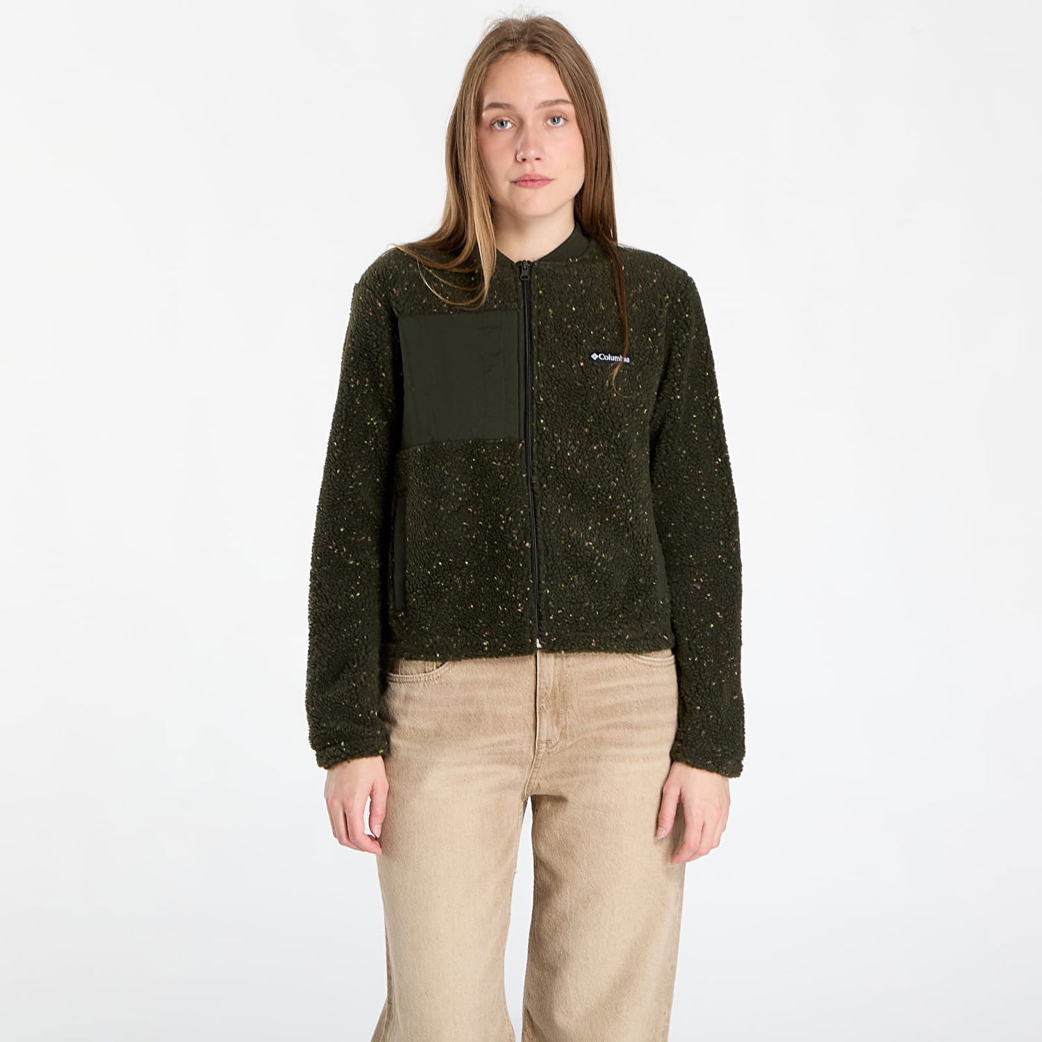 Яке бомбър Columbia Columbia Stellar Path™ Fleece Bomber Jacket Зелено | 2136263366, 0