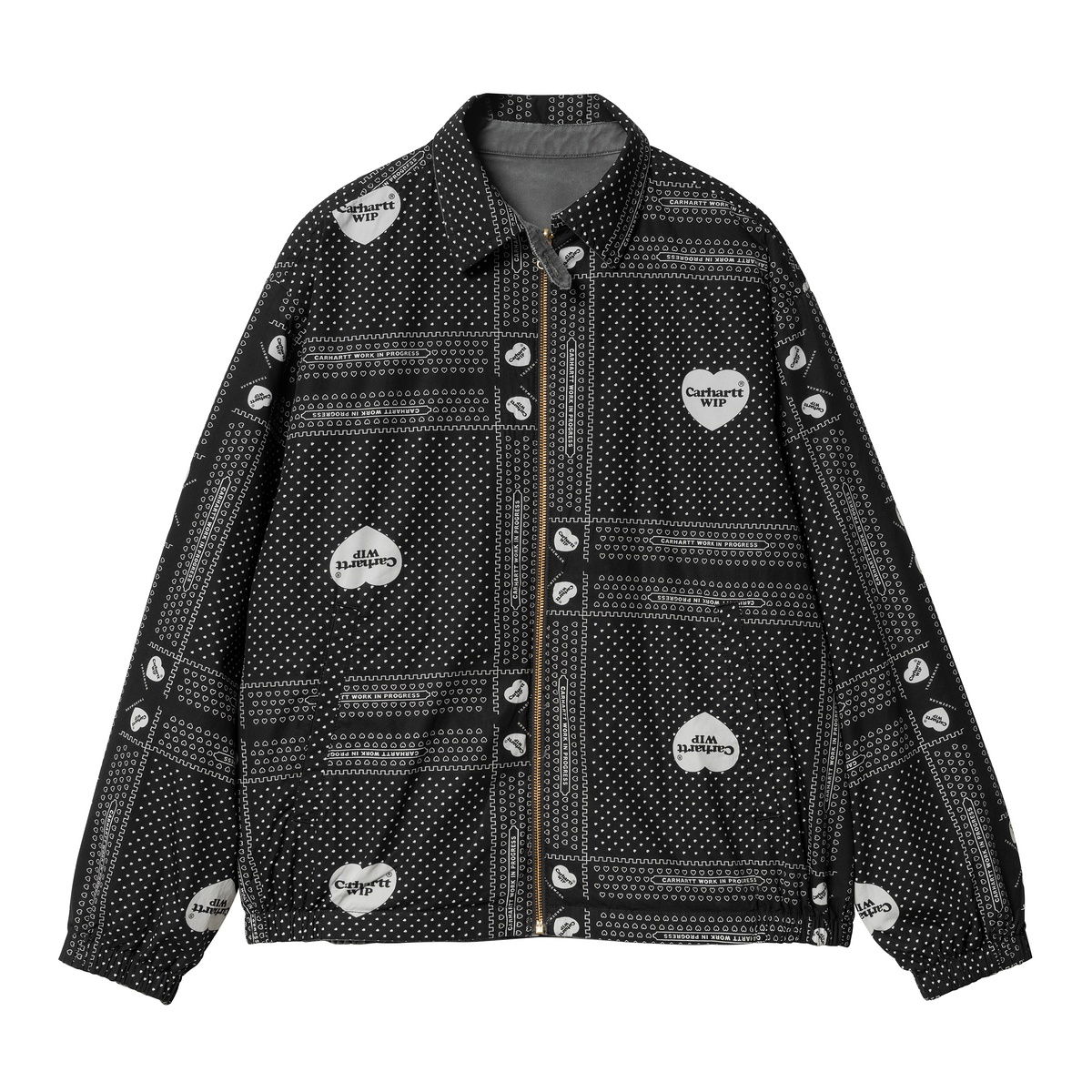 Яке Carhartt WIP Harris Jacket Сиво | A241001_89_PG, 1