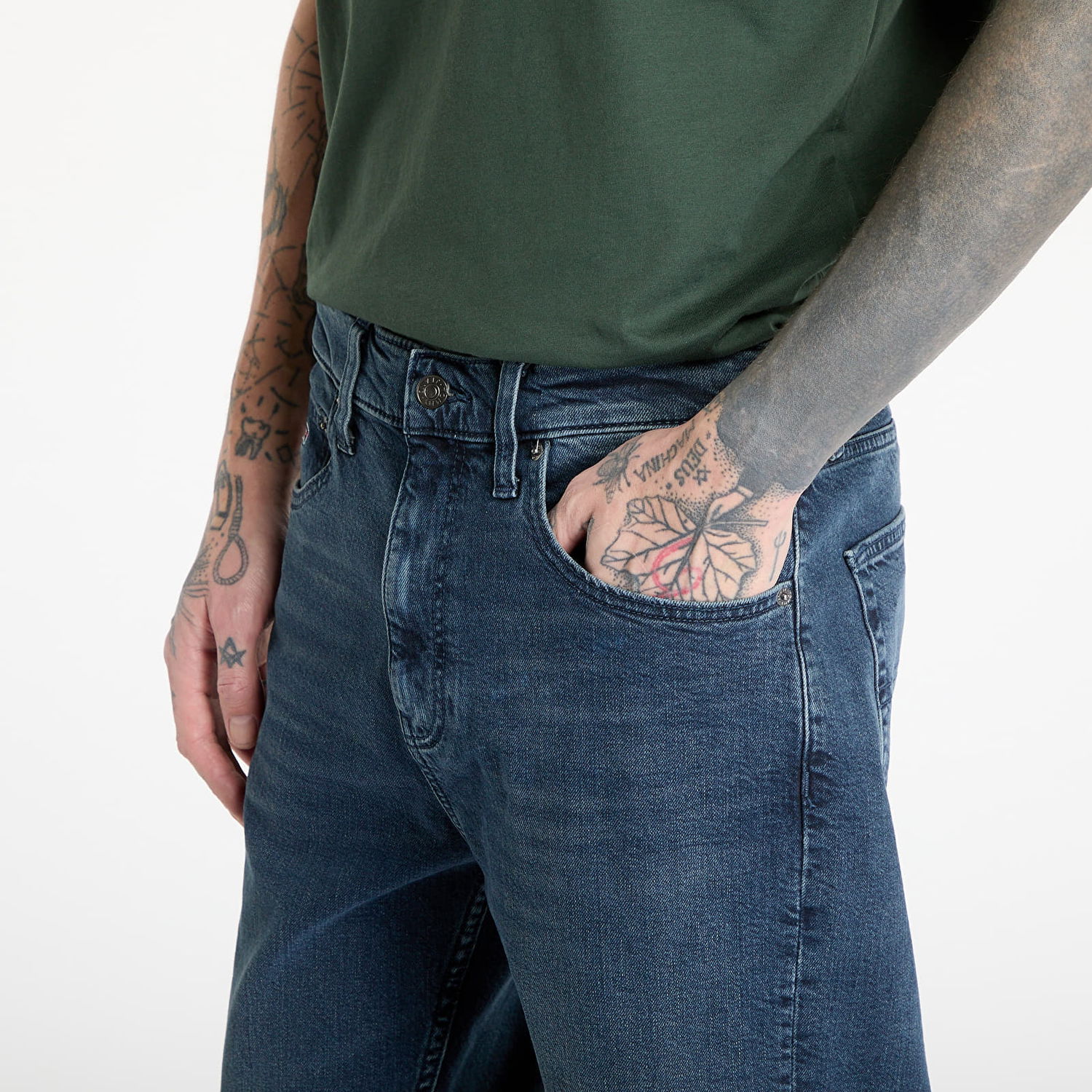 Дънки Tommy Hilfiger Tommy Jeans Otis Regular Straight Jeans W31/L32 Синьо | DM0DM21179 1BK, 1