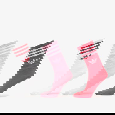 Чорапи adidas Originals Crew Socks 3-Pack with Trefoil Logo and 3-Stripes Многоцветен | KT1693, 0
