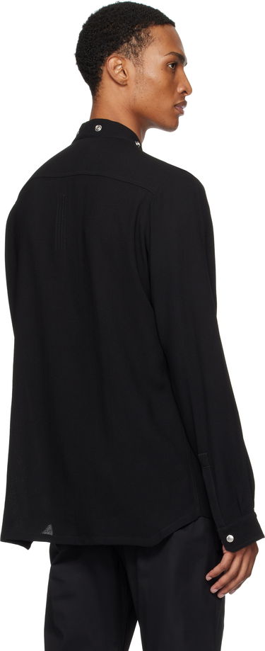 Риза Rick Owens Concordians Larry Fogpocket Shirt Черно | RU02E1287 WA, 2