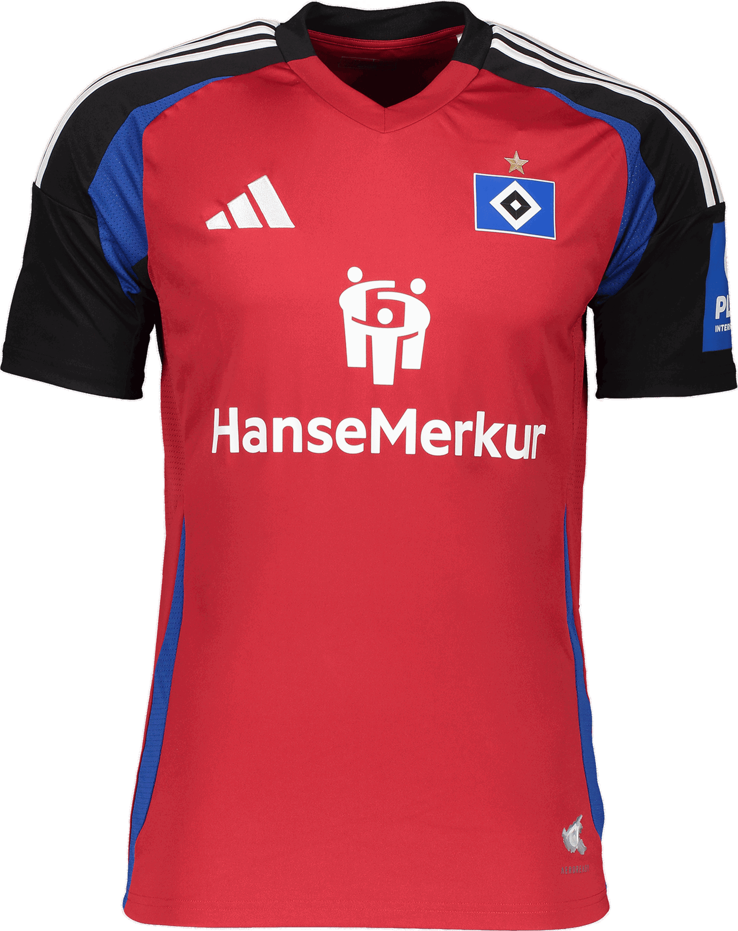 Фланелка adidas Originals Hamburger SV Third Jersey 2024/25 by Adidas Червено | 5hsvip2174, 0