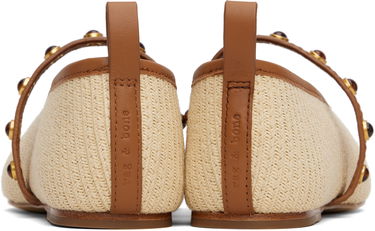 Pокля rag & bone rag & bone Spire Straw Mary Jane Ballerina Flats Черно | WFF25PF1003ST3, 4