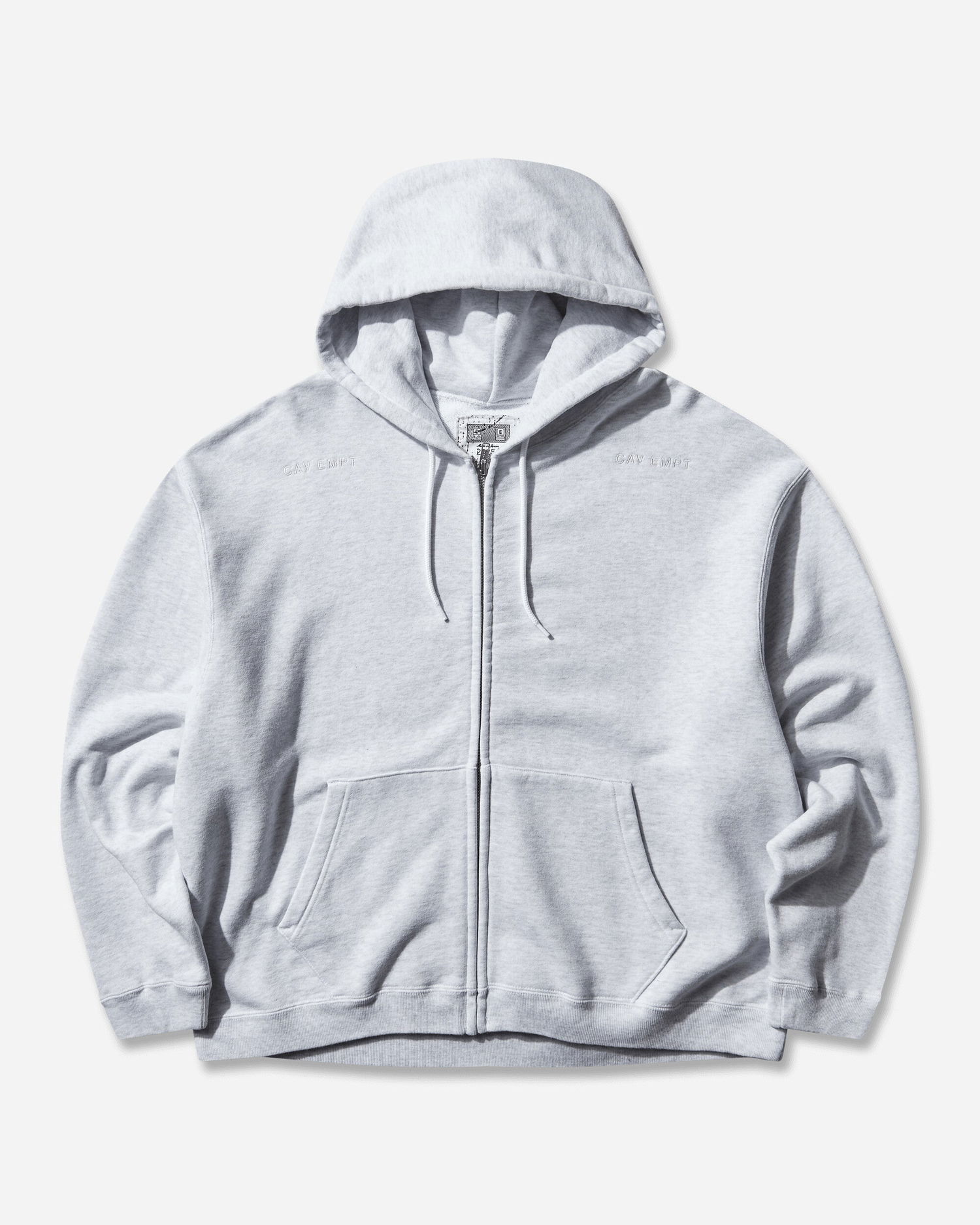 Суитчър Cav Empt CAV EMPT Solid Loose Zip Hoodie Сиво | CES28CS07 GREY, 0