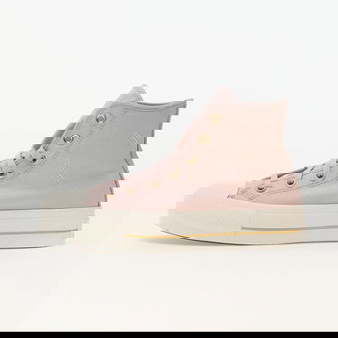 Кецове и обувки Converse Chuck Taylor All Star Lift Platform Tailored Lines Flush Stone/ Egret/ Gold Розово | A10431C, 0