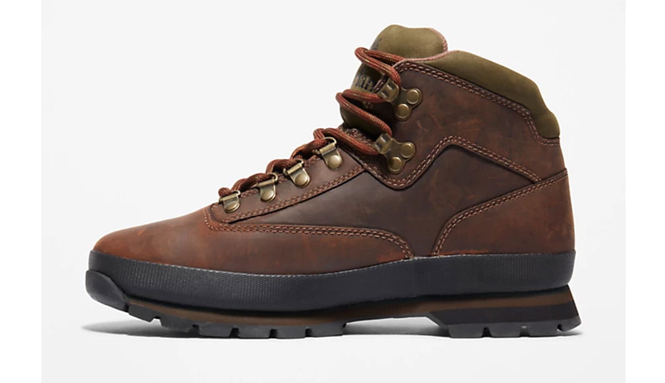 Кецове и обувки Timberland Euro Hiker Better Leather Кафяво | 95100-214, 0