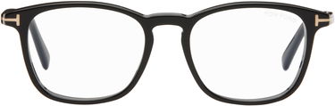 Слънчеви очила Tom Ford Tom Ford Square Blue Block Glasses Черно | FT5960-B_52001, 0