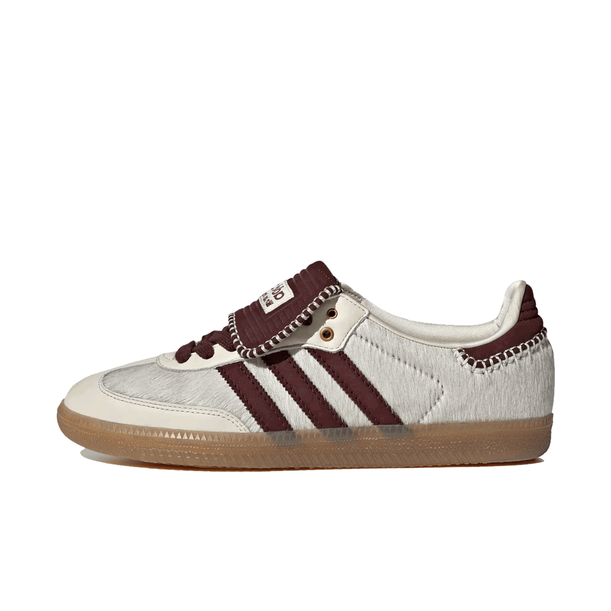 Кецове и обувки adidas Originals Wales Bonner x Samba Pony Tonal Low "Cream White" Бежово | IE0586, 0