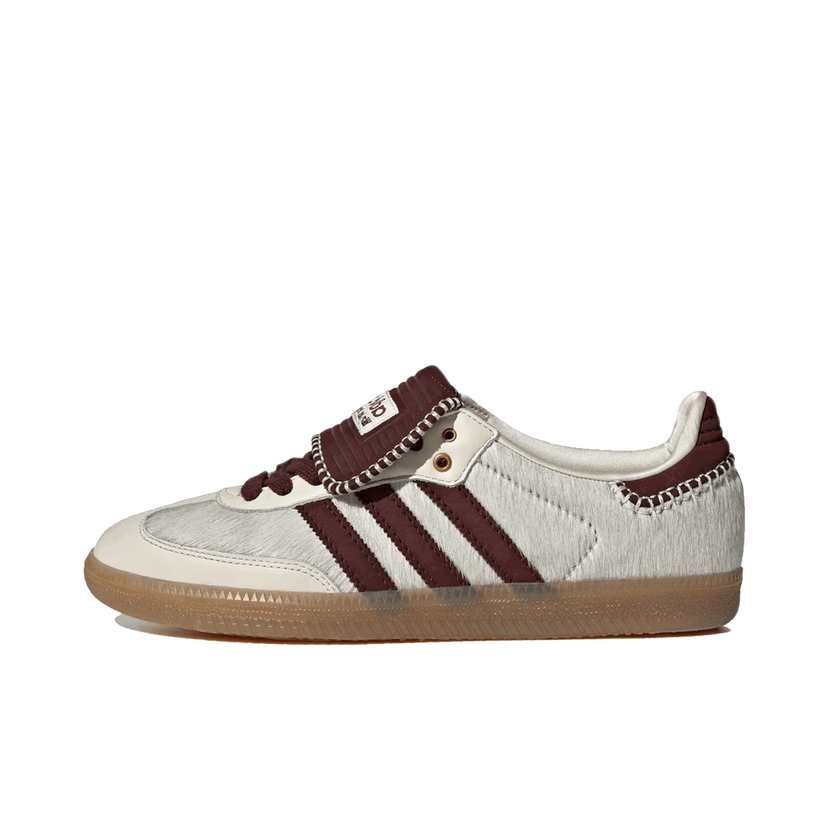 Кецове и обувки adidas Originals Wales Bonner x Samba Pony Tonal Low "Cream White" Бежово | IE0586