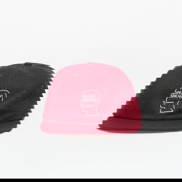 Шапка с козирка Brain Dead Flannel Logohead 6 Panel Hat Burgundy Universal Бургунди | BDF25H01004631RD05, 0