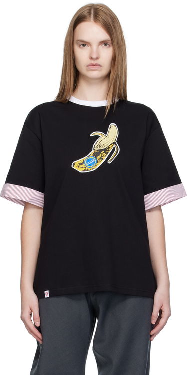 Тениска Charles Jeffrey Loverboy Charles Jeffrey LOVERBOY Turn Up Graphic T-Shirt Черно | 52080501, 0