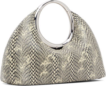 Дамска чанта Jacquemus Jacquemus 'The small Calino' Snakeskin Hobo Bag Бежово | 25E241BA395-3233, 2