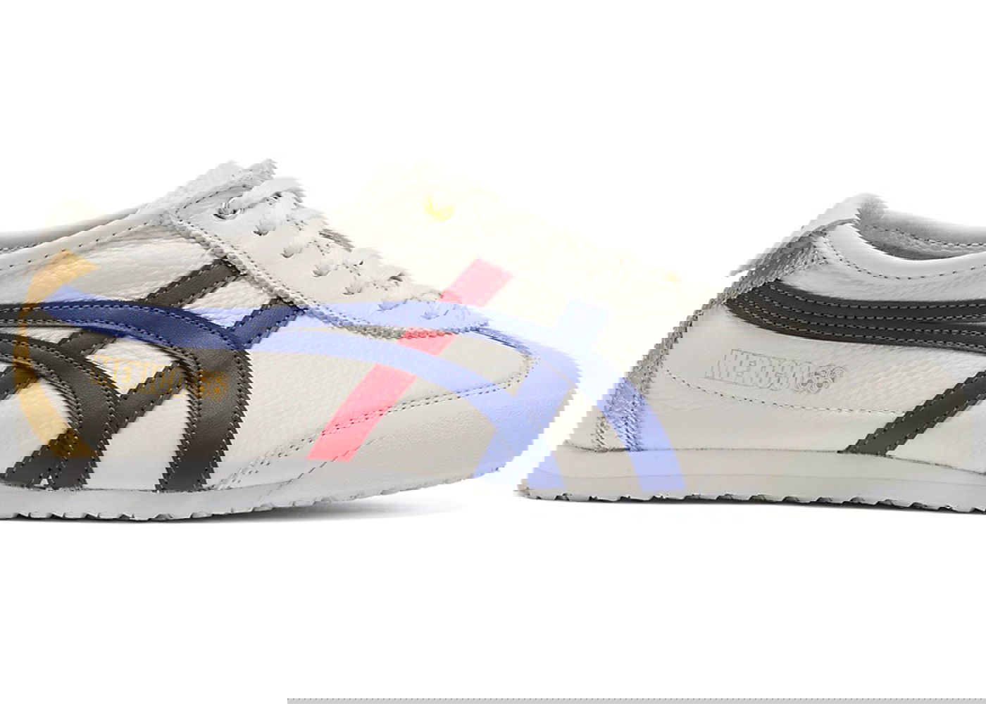 Кецове и обувки Onitsuka Tiger Mexico 66 White Dark Blue Red Gold Бяло | 1183B511-100, 0