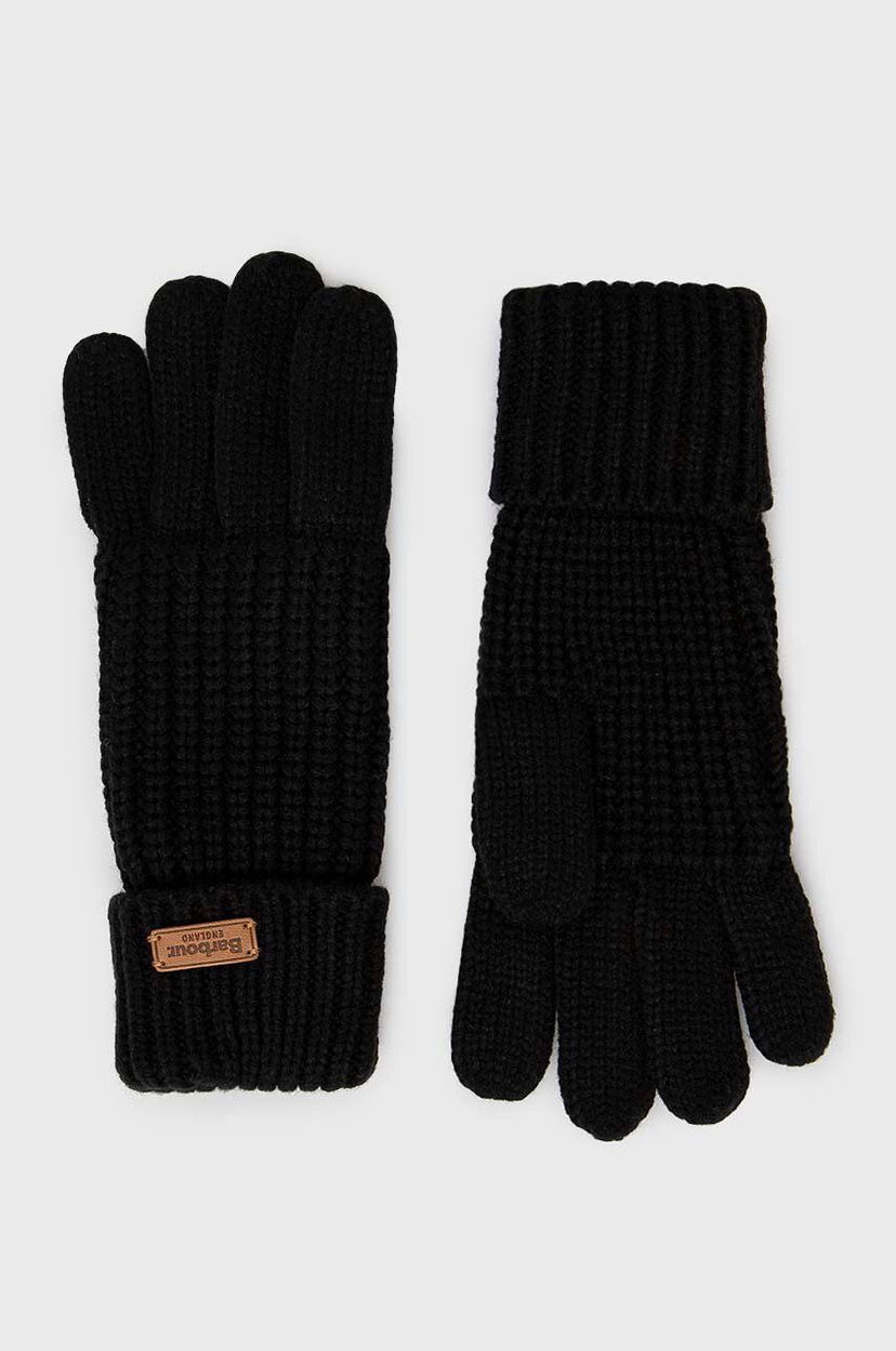 Ръкавици Barbour Saltburn Knitted Gloves Черно | LGL0132