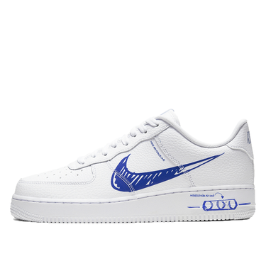 Кецове и обувки Nike Air Force 1 Low Бяло | CW7581-100, 1