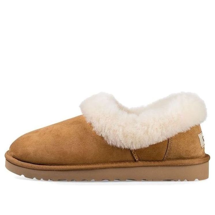 Кецове и обувки UGG Nita Sheepskin Slippers Кафяво | 1119002-CHE, 0