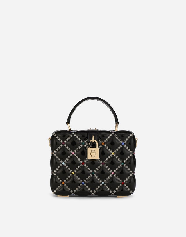 Dolce & Gabbana Dolce Box Bag With Rhinestones