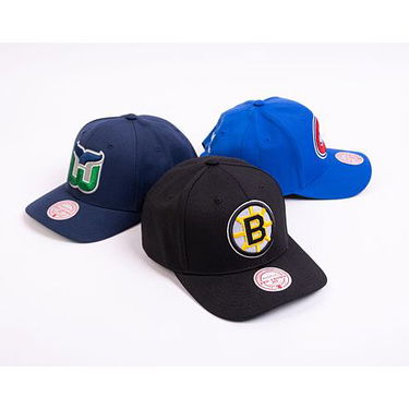 Шапка с козирка Mitchell & Ness NHL Team Ground 2.0 Pro Snapback Boston Bruins Black Черно | HHSS5370-BBNYYPPPBLCK, 3
