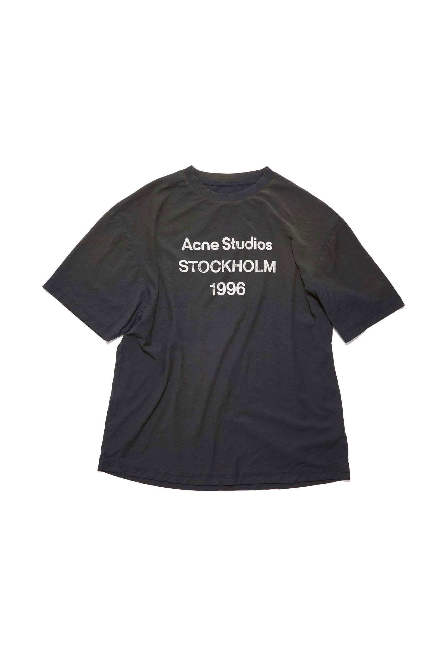 Тениска Acne Studios Stockholm1966 Logo T-Shirt Черно | FN-UX-TSHI000013 BM0, 0