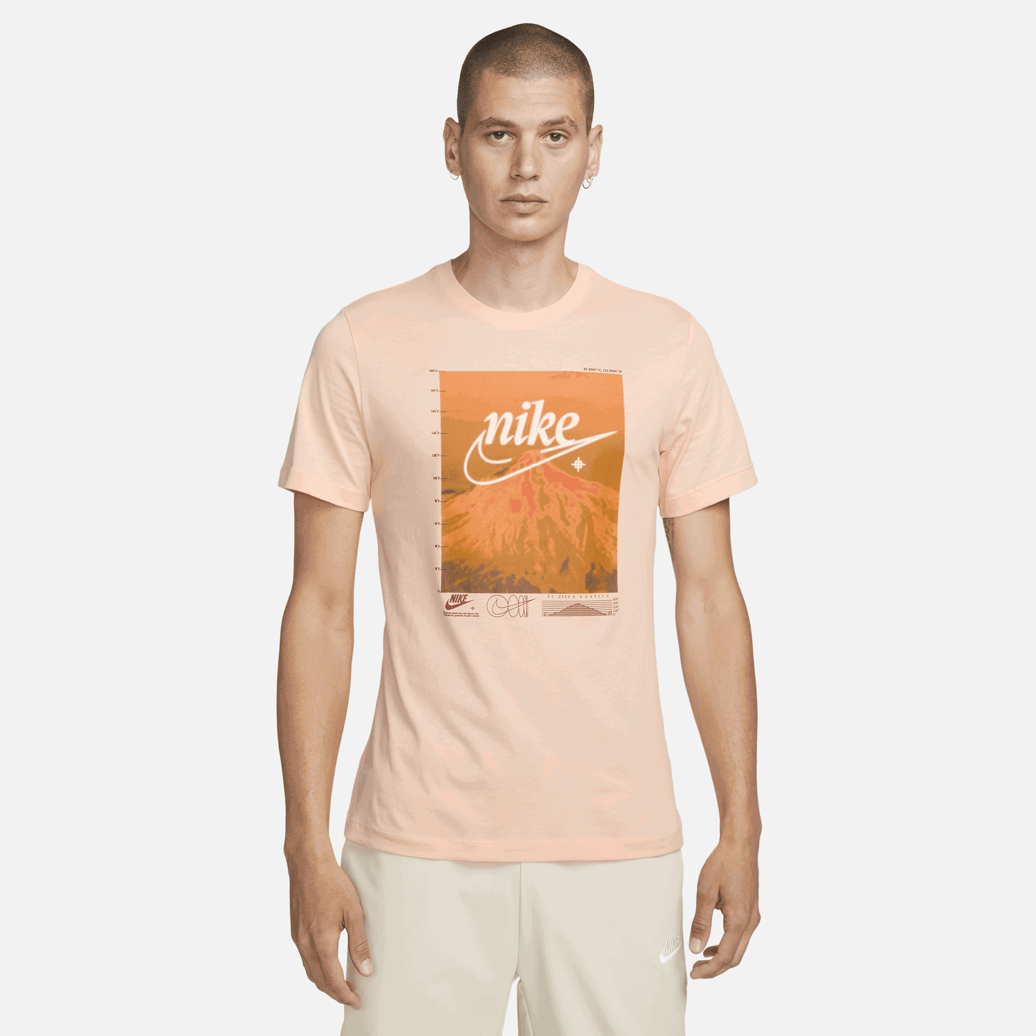 Тениска Nike tričko Sportswear Розово | FD1313-801, 0