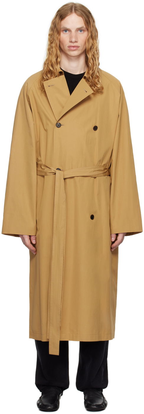 Tan Kold Trench Coat