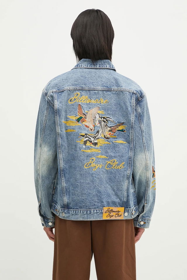 Billionaire Boys Club Duck Embroidered Denim Jacket