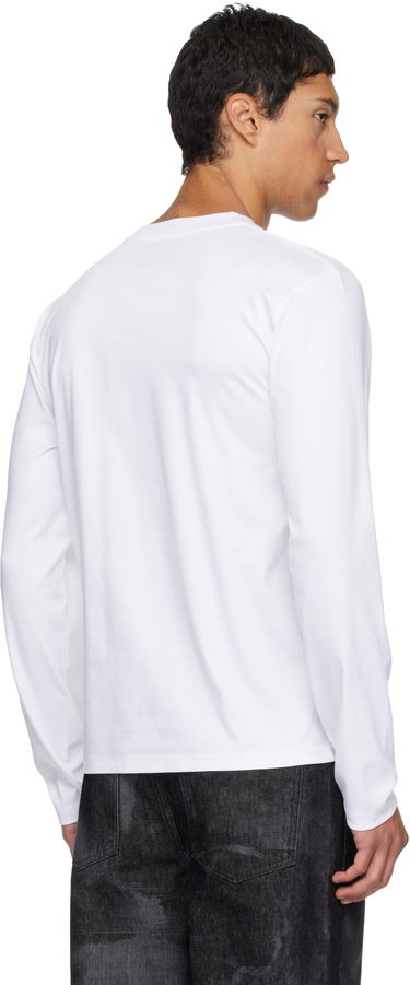 Тениска HELIOT EMIL HELIOT EMIL Effulgence Long Sleeve T-Shirt Бяло | AW25_M_09_149_WHT02, 2